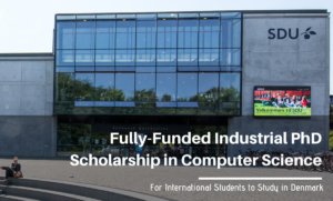 Fully-funded Industrial PhD Scholarship 2021