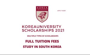 nternational Student Full Tuition Fee Scholarships 2021
