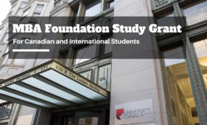 West MBA Foundation Study Grant 2021