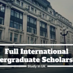 Westminster Undergraduate Full Scholarships UK 2021