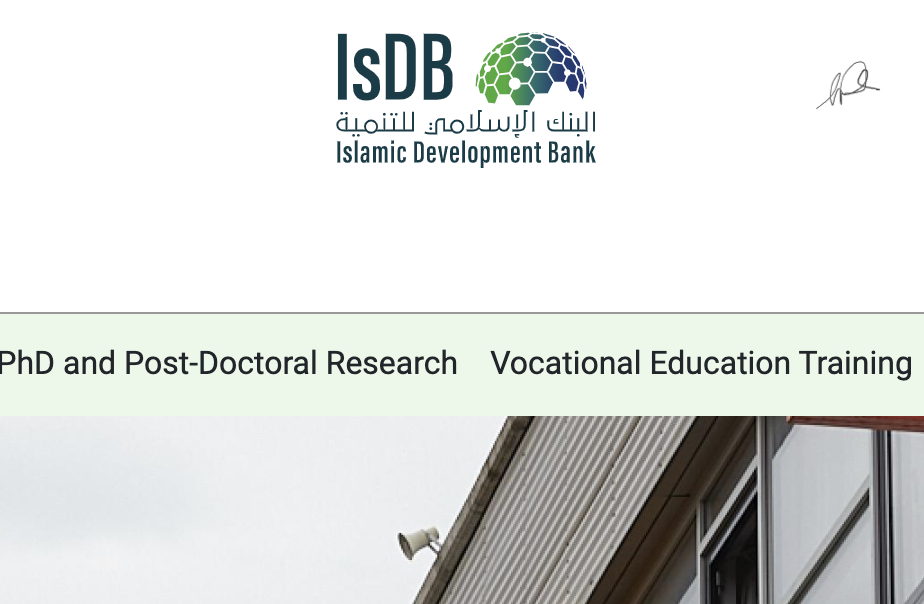 Islamic Development Bank Scholarship 2021-2022