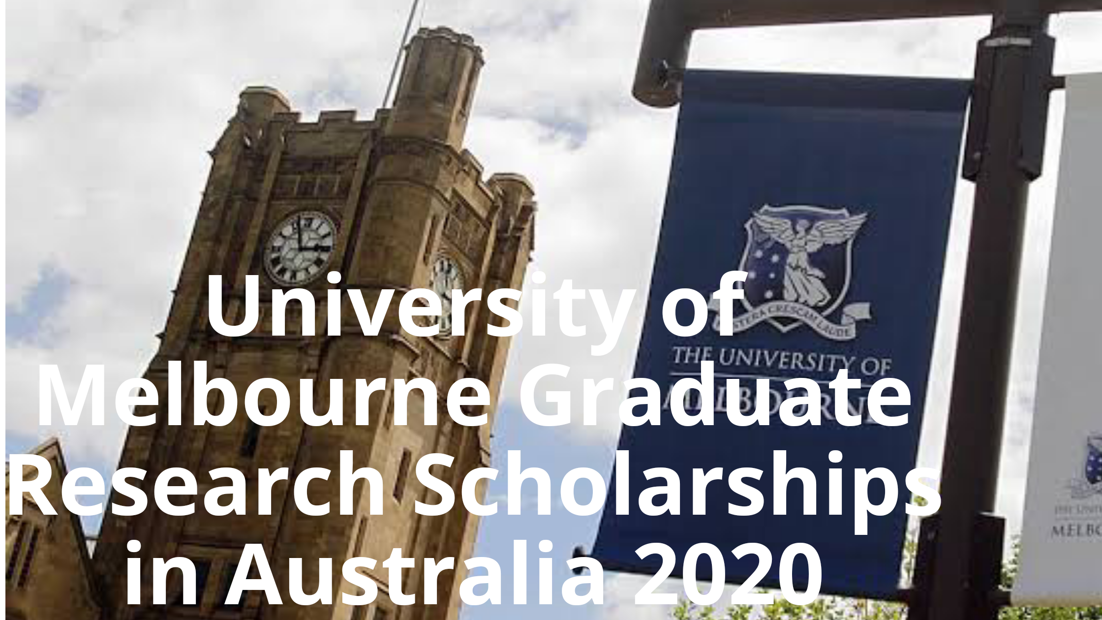 graduate research scholarships in melbourne university