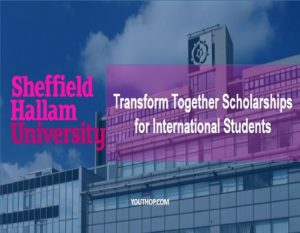 Transform Together Scholarships 2021 for International and European Union (non-UK) Students