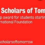 King’s Scholars of Tomorrow International Foundation Scholarships