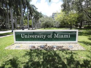 Study at the university of Miami