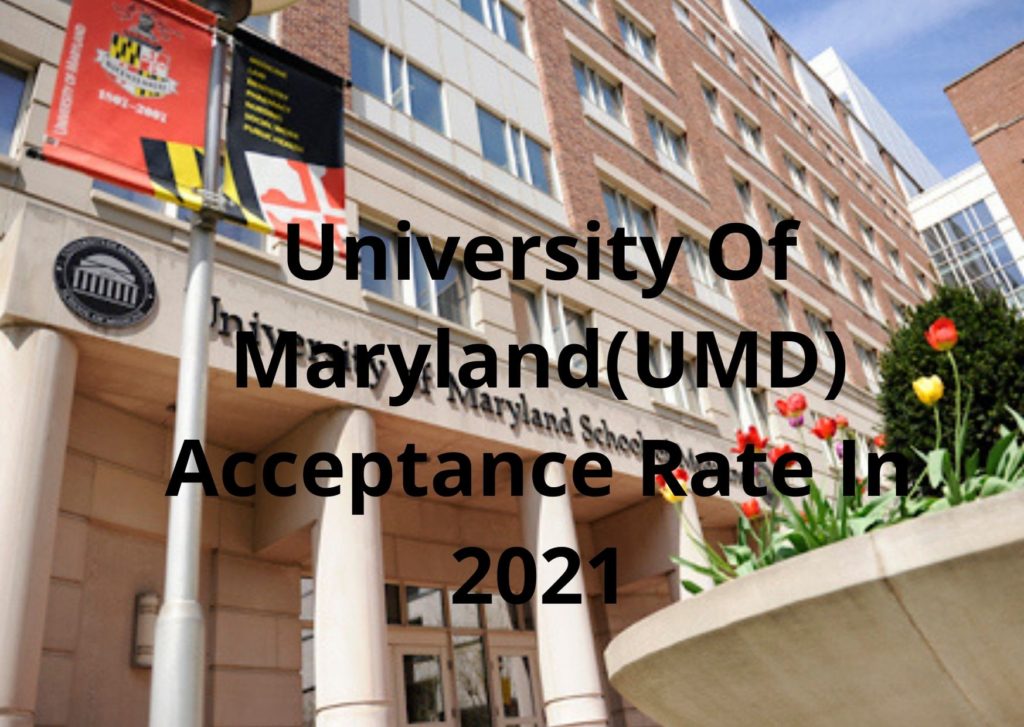 University Of Maryland(UMD) Acceptance Rate In 2021