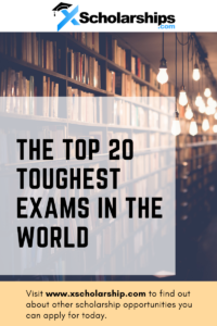The Top 20 Toughest Exams in the World