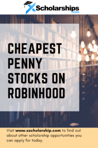 Cheapest Penny Stocks on Robinhood