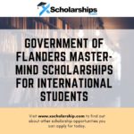 Government of Flanders Mastermind Scholarships for International Students