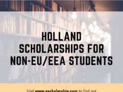 Holland Scholarships for Non-EU/EEA Students