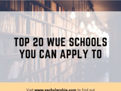 Top 20 WUE Schools You Can Apply To in 2022