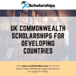 UK Commonwealth Scholarships for Developing Countries