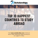 gelukkigste landen om in het buitenland te studeren