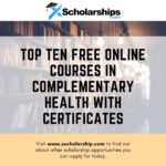 Free Online Courses in Complementary Health with Certificates