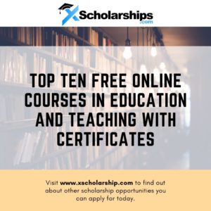 Free Online Courses in Education and Teaching With Certificates