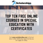 Free Online Courses in Special Education With Certificates