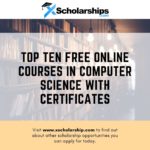 Free online courses in computer science with certificates