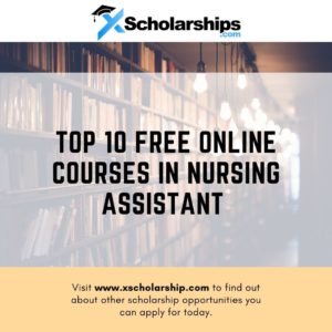 Top 10 Free Online Courses in Nursing Assistant
