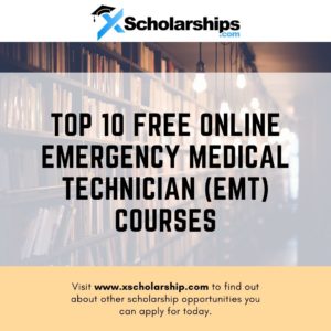Top 10 Free Online Emergency Medical Technician (EMT) courses