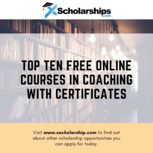 Top Ten Free Online Courses in Coaching With Certificates