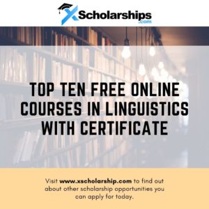 Top Ten Free Online Courses in Linguistics With Certificate