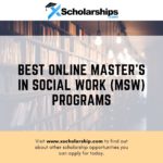 Best Online Master's in Social Work (MSW) Programs