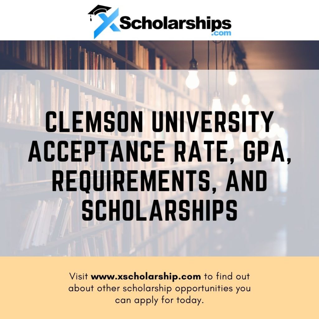 Taux d'acceptation, exigences et bourses de l'Université Clemson
