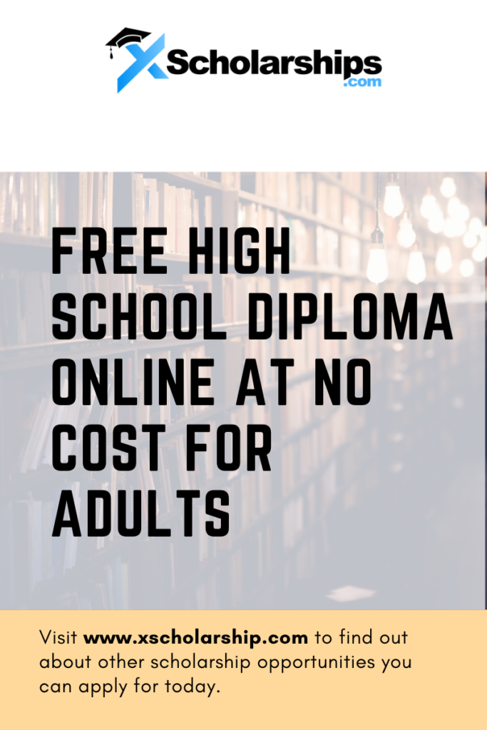 Free High School Diploma Online at No Cost for Adults