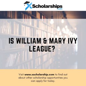 Is William & Mary Ivy League 