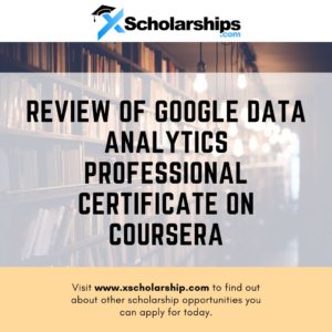 Review of Google Data Analytics Professional Certificate on Coursera