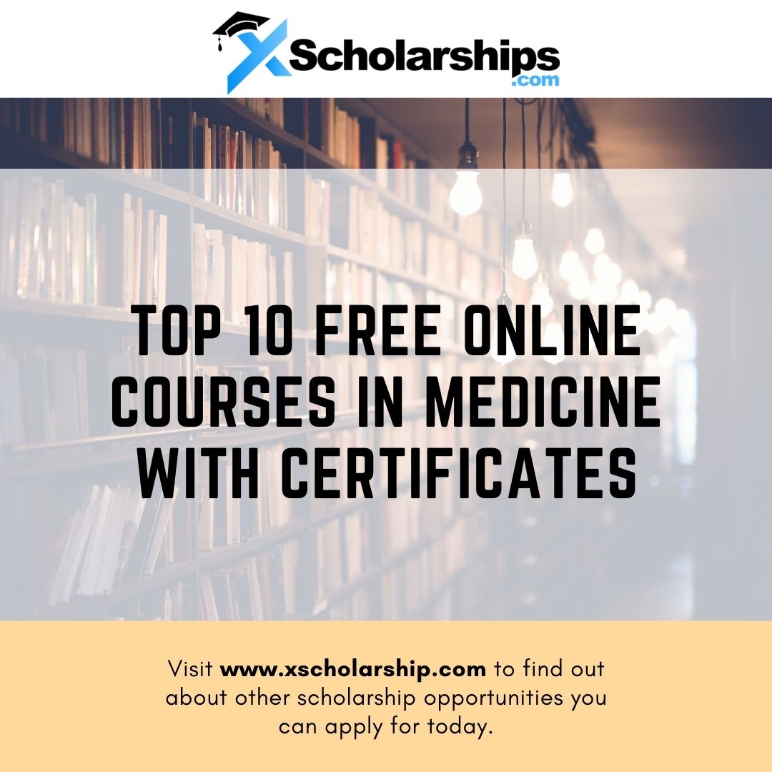 1000+ Courses from Top Med Schools with Free Certificate & CME