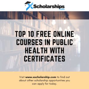 Os 10 melhores cursos on-line gratuitos em saúde pública com certificados