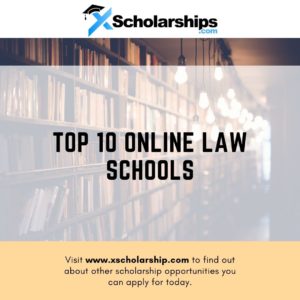 Top 10 Online Law Schools
