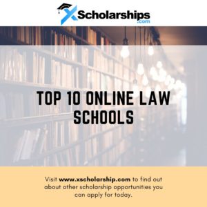 Top 10 Online Law Schools