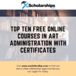Os dez melhores cursos on-line gratuitos em administração de arte com certificados