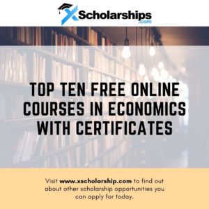 Top Ten Free Online Courses in Economics With Certificates