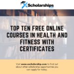 प्रमाणपत्रों के साथ स्वास्थ्य और फ़िटनेस में शीर्ष दस मुफ़्त ऑनलाइन पाठ्यक्रम