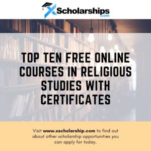 Top Ten Free Online Courses in Religious Studies With Certificates