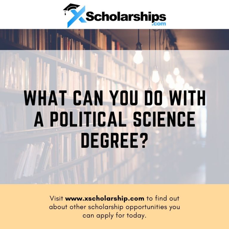 What Can You Do With a Political Science Degree? xScholarship