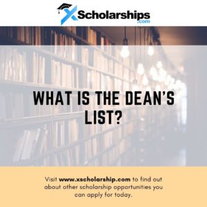 What Is the Dean's List