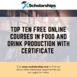 free online courses in food and drink production with certificate