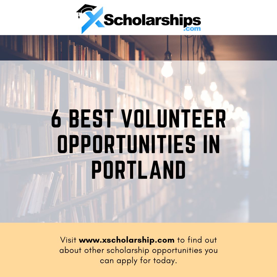 6 Best Volunteer Opportunities in Portland xScholarship