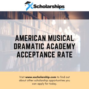 American Musical Dramatic Academy Acceptance Rate, Ranking, and Scholarships