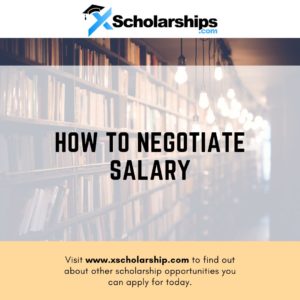 How to Negotiate Salary