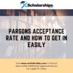 Parsons Acceptance Rate and How To Get In Easily