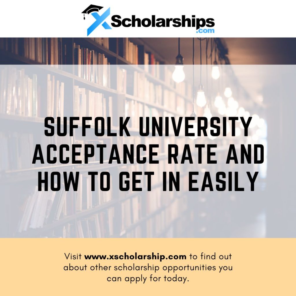 Suffolk University Acceptrate og hvordan man nemt kommer ind xstipendium