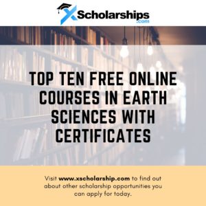 Top Ten Free Online Courses in Earth Sciences with Certificates
