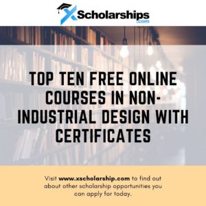 Top Ten Free Online Courses in Non-Industrial Design With Certificates