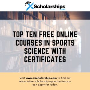 Top Ten Free Online Courses in Sports Science with Certificates