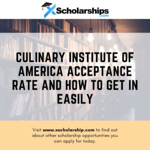 Culinary Institute of America Acceptance Rate and How to Get In